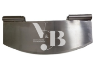 GUILLOTINA PARA PIZZA EN ACERO INOXIDABLE